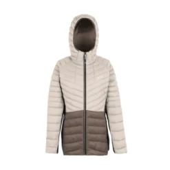 Hooded Leedre Hybrid Thermo Jacke Damen
