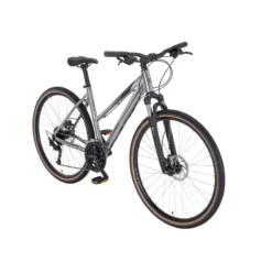 Isobaric Crossbike Trapez 28" silber