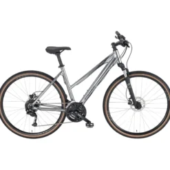 Isobaric Crossbike Trapez 28" silber