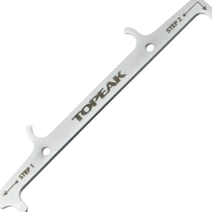 Kettenhalter und -verschleißlehre Chain Hook & Wear Indicator