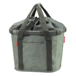 KLICKfix Bikebasket Fahrradkorb vorne twist sage