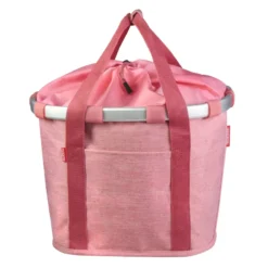 KLICKfix Bikebasket Fahrradkorb vorne twist berry