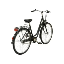 Kultrad City Bike Tiefeinsteiger schwarz