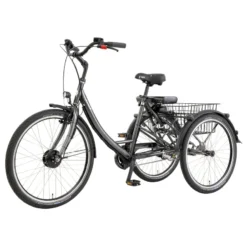 Lano FM E-Bike Dreirad 24"-26" schwarz