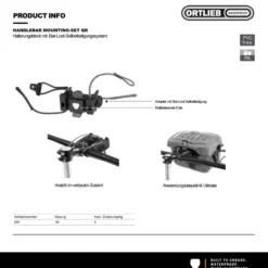 Lenker Montageset QR