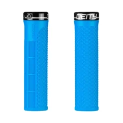 Lockjaw Lock-On Fahrradgriffe blau