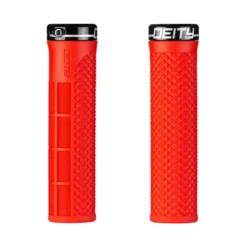 Lockjaw Lock-On Fahrradgriffe rot