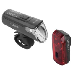 Lynx F60 & R Brake Akku Fahrradbeleuchtung Set mit Bremslicht