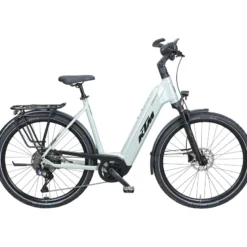 Macina Ultimate GTS E-Bike Trekkingrad Tiefeinsteiger 28" silber