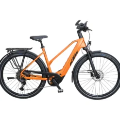 Macina Ultimate Pro 800 E-Bike Trekkingrad Trapez 28" orange