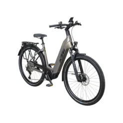 Macina Ultimate XTS E-Bike Trekkingrad Tiefeinsteiger 28" grau
