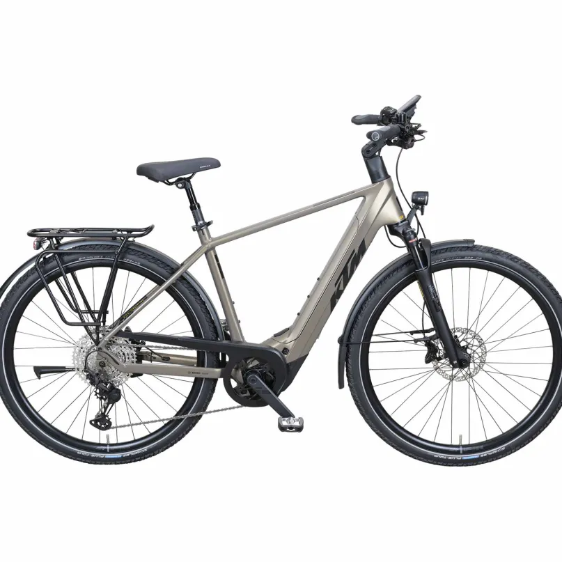 Macina Ultimate XTS E-Bike Trekkingrad Herren 28" grau