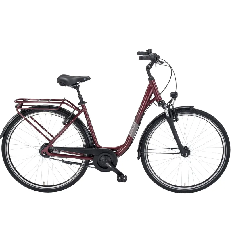 Magic City Bike Tiefeinsteiger 28" rot