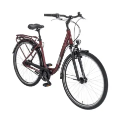Magic City Bike Tiefeinsteiger 28" rot