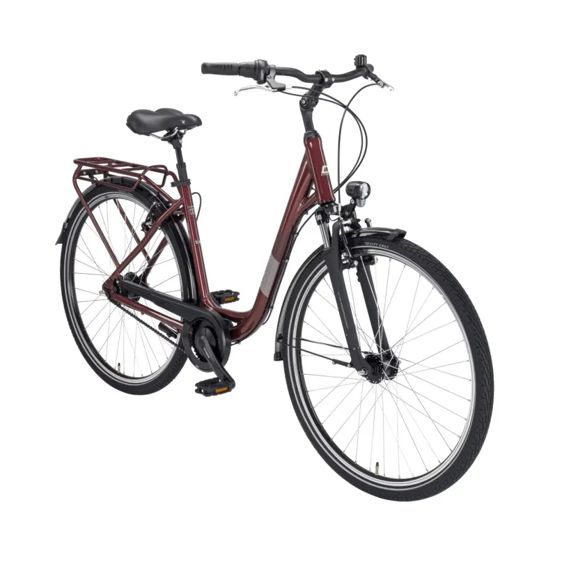 Magic City Bike Tiefeinsteiger 28" rot