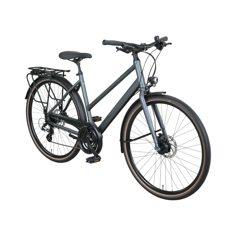 Magic Road 24 Trekkingrad Trapez 28" grau