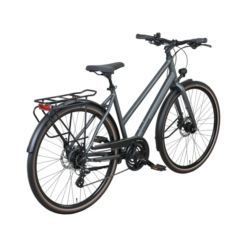Magic Road 24 Trekkingrad Trapez 28" grau