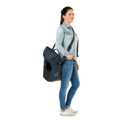 Mainhattan 17+10 Fahrradtasche blau