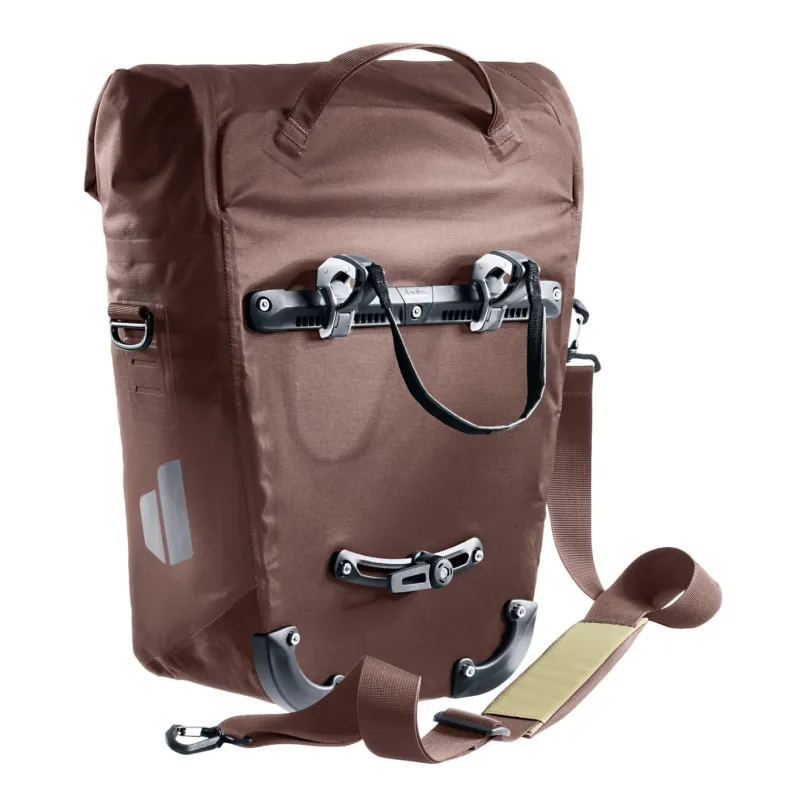 Mainhattan 17+10 Fahrradtasche braun