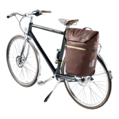 Mainhattan 17+10 Fahrradtasche braun