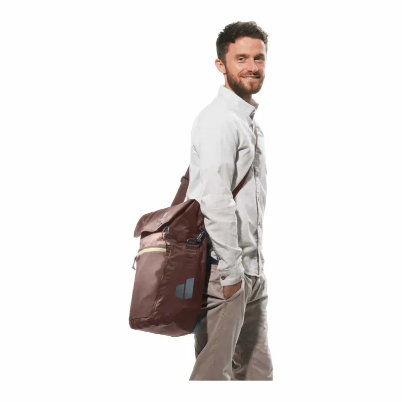 Mainhattan 17+10 Fahrradtasche braun