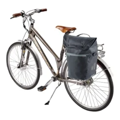 Mainhattan 17+10 Fahrradtasche grau