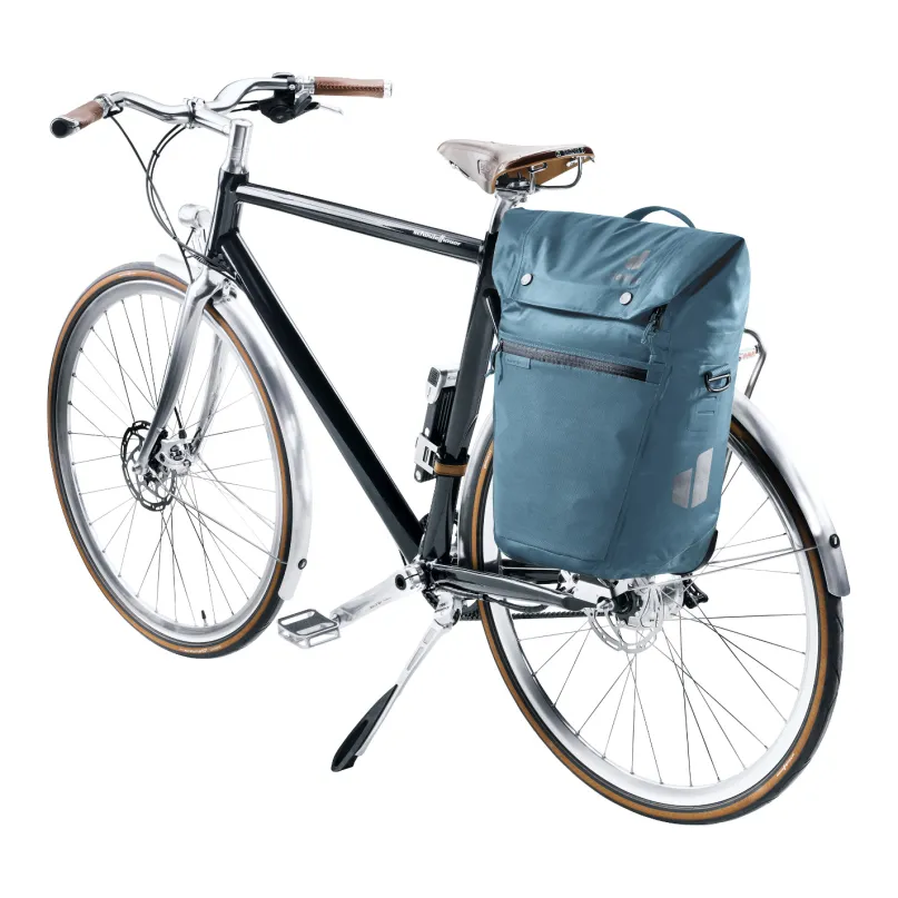 Mainhattan 17+10 Fahrradtasche hellblau