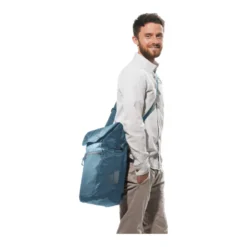Mainhattan 17+10 Fahrradtasche hellblau