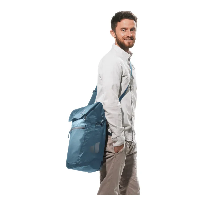 Mainhattan 17+10 Fahrradtasche hellblau