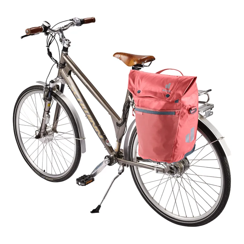 Mainhattan 17+10 Fahrradtasche rot