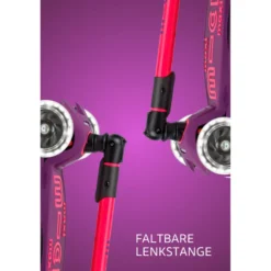 MaxiDeluxe Foldable Neon LED Roller pink