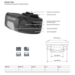 Micro-Bag Satteltasche