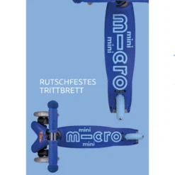 MiniDeluxe Kinderroller blau