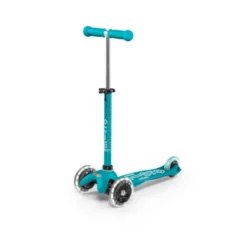 MiniDeluxe LED Kinderroller türkis
