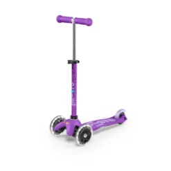 MiniDeluxe LED Kinderroller lila
