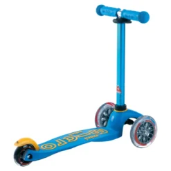 mini micro deluxe Roller Kinder blau