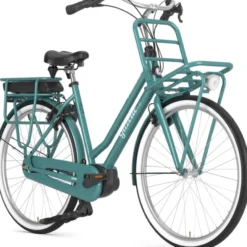 Miss Grace C7+ E-Bike City Bike Trapez 28" blau