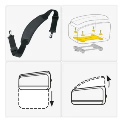 MTM Trunkbag DXP ausklappbare Gepäckträgertasche