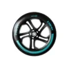 Muuwmi 230 205 mm Scooter schwarz türkis