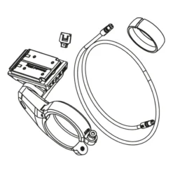 Nachrüst-Kit 1-Arm-Halter für E-Bike-Display