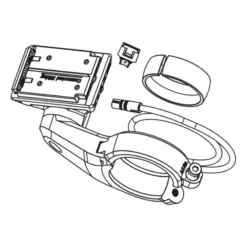 Nachrüst-Kit 1-Arm-Halter für E-Bike-Display