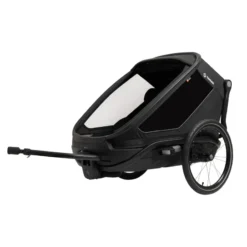 Outback Next Fahrradanhänger Kinder 2 schwarz