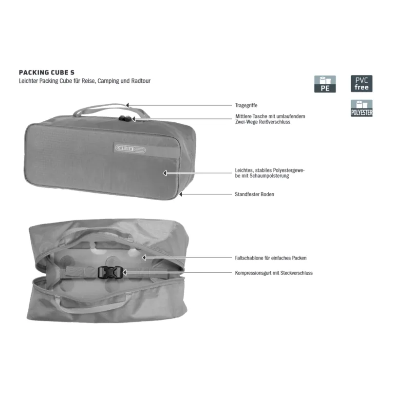Packing Cube Bundle Organizer-Set für Fahrradtaschen