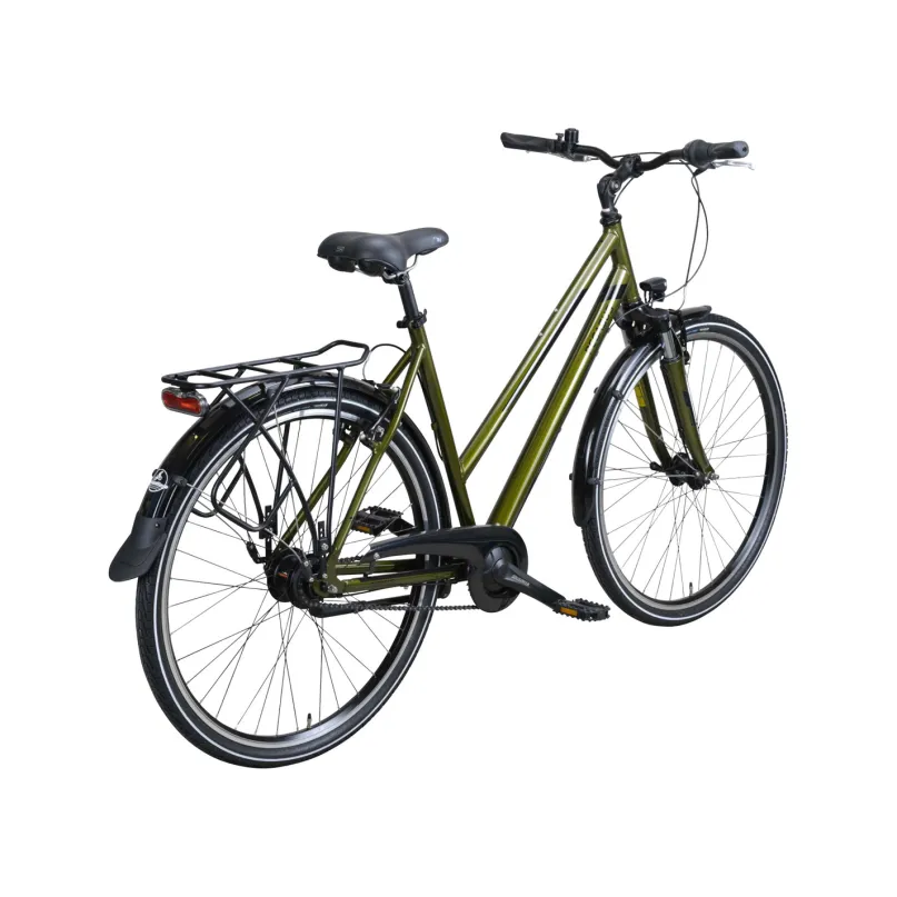 Piazza 8 City Bike Trapez 28" grün