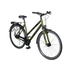 Piazza 8 City Bike Trapez 28" grün