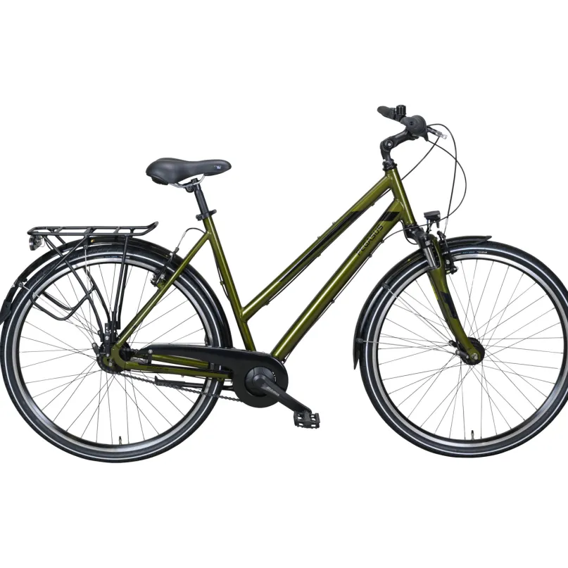 Piazza 8 City Bike Trapez 28" grün