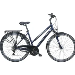 Piazza 21 Trekkingrad Trapez 28" blau
