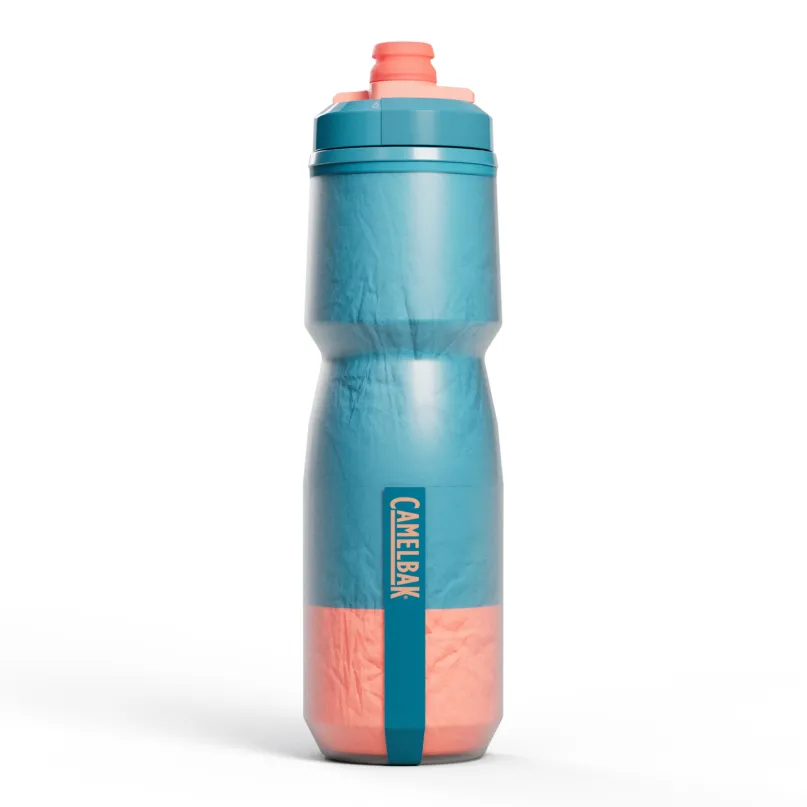 Podium Chill Thermo Radflasche blau-rot 710 ml