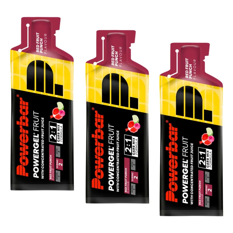 Powergel Fruit Energy-Gel 3er-Set (3 x 41 g)