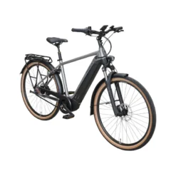 Premio EVO 5F Belt E-Bike City Bike Herren 28" silber